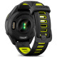 Garmin Forerunner 265S Black Bezel and Case with Black/Amp Yellow Silicone Band (010-02810-53)