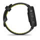 Garmin Forerunner 265S Black Bezel and Case with Black/Amp Yellow Silicone Band (010-02810-53)
