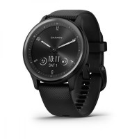 Garmin Vivomove Sport Black Case та S. Band w. Slate Accents (010-02566-00)