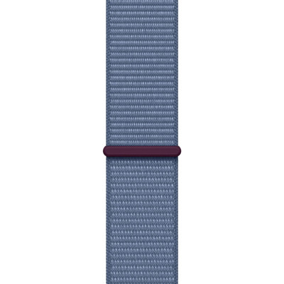 Apple Watch SE 2 GPS 44mm Silver Aluminium Case with Winter Blue Sport Loop (MREF3)