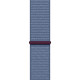 Apple Watch SE 2 GPS 44mm Silver Aluminium Case with Winter Blue Sport Loop (MREF3)