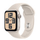 Apple Watch SE 2 GPS + Cellular 40mm Starlight Aluminium Case w. Starlight Sport Band - M/L (MXG03/MXGK3)