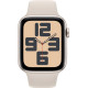 Apple Watch SE 2 GPS + Cellular 40mm Starlight Aluminium Case w. Starlight Sport Band - M/L (MXG03/MXGK3)