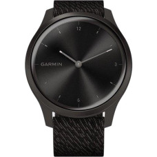 Garmin Vivomove Style Graphite Aluminum w. Black Pepper Woven Nylon B. (010-02240-03)