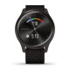 Garmin Vivomove Style Graphite Aluminum w. Black Pepper Woven Nylon B. (010-02240-03)