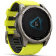 Garmin Fenix 8 51mm Solar Sapphire Titanium w. Amp Yellow/Graphite Silicone Band (010-02907-20/21)