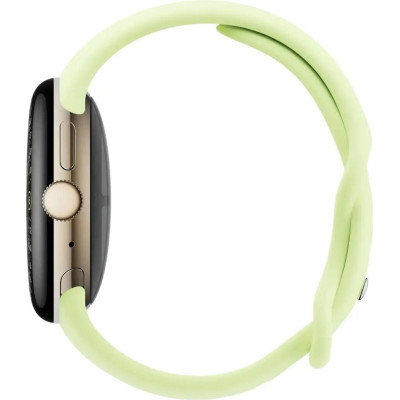 Google Pixel Watch 4 41mm Wi-Fi Champagne Gold Aluminum case / Lemongrass Active Band