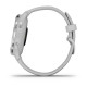 Garmin Venu 2S Silver Stainless Steel Bezel with Mist Gray Case and Silicone Band (010-02429-12)