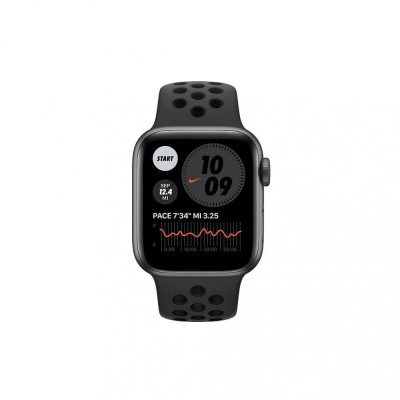 Apple Watch Nike SE GPS 44mm Space Gray Alum. Case w. Ant./Black Nike S. Band (MKQ83)