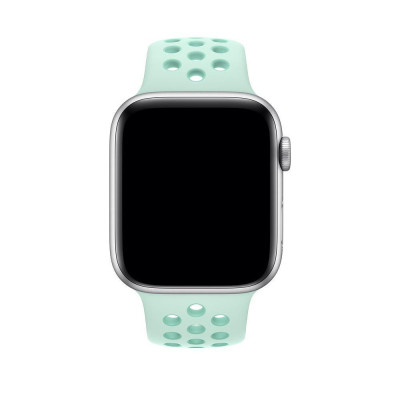 Apple Nike Sport Band S/M&M/L Pure Platinum/Black MX8D2 для Watch 38mm/40mm