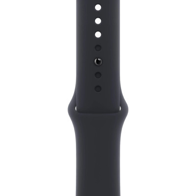 Apple Watch Series 9 GPS + Cellular 45mm Graphite S. Steel Case w. Midnight S. Band - M/L (MRMW3)