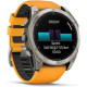Garmin Fenix 8 51mm AMOLED Sapphire Titanium w. Spark Orange/Graphite Silicone Band (010-02905-10/11)