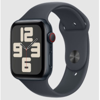 Apple Watch SE 2 GPS + Cellular 40mm Midnight Alu. Case w. Midnight Sport Band - S/M (MXFR3/MXGC3)