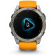 Garmin Fenix 8 51mm AMOLED Sapphire Titanium w. Spark Orange/Graphite Silicone Band (010-02905-10/11/53)
