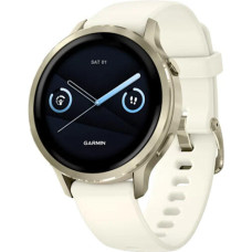 Garmin Venu 4 41 mm Lunar Gold with Bone Silicone Band (010-03013-00)