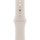 Apple Watch Series 9 GPS + Cellular 45mm Starlight Alu. Case w. Starlight Sport Band - M/L (MRM93)