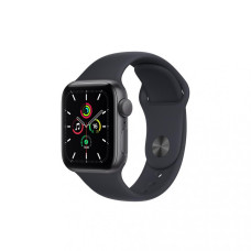 Apple Watch SE GPS 40mm Space Gray Aluminum Case w. Midnight S. Band (MKQ13)