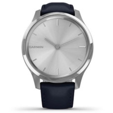 Garmin vivomove Luxe Silver-Blue Leather (010-02241-20)
