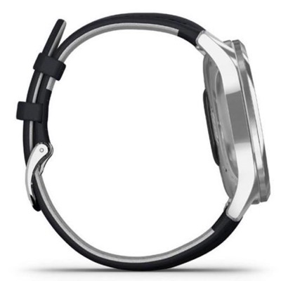 Garmin vivomove Luxe Silver-Blue Leather (010-02241-20)