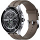 Xiaomi Watch 2 Pro Bluetooth Silver Case with Brown Leather Strap (1006733)