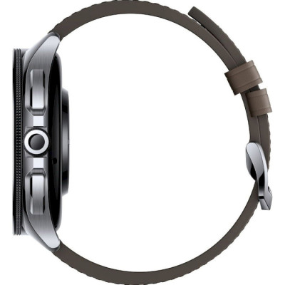 Xiaomi Watch 2 Pro Bluetooth Silver Case with Brown Leather Strap (1006733)
