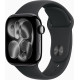 Apple Watch Series 11 GPS 42mm Jet Black Alu. Case w. Black S. Band - M/L (MEQU4)