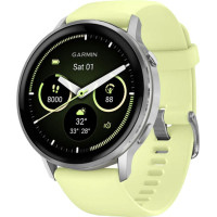 Garmin Venu 4 45 mm Silver with Citron Silicone Band (010-03014-02/42)