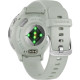 Garmin Venu 3s Silver Stainless Steel Bezel з Sage Gray Case and Silicone Band (010-02785-51)
