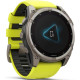 Garmin Fenix 8 47mm Solar Sapphire Titanium w. Amp Yellow/Graphite Silicone Band (010-02906-20,010-02906-21)