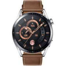HUAWEI Watch GT 3 46mm Stainless Steel/Brown Leather (JPT-B19)