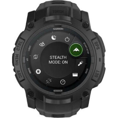 Garmin Instinct 3 50mm AMOLED Tactical Edition Black with Black Band (010-03020-50/90)