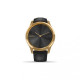Garmin vivomove Luxe Pure Gold-Black Leather (010-02241-22)