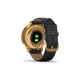 Garmin vivomove Luxe Pure Gold-Black Leather (010-02241-22)