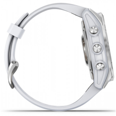 Garmin Fenix 7S Silver with Whitestone Band (010-02539-02/03)
