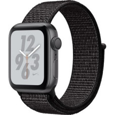 Apple Watch Nike+ Series 4 GPS 40mm Gray Alum. w. Black Nike Sport l. Gray Alum. (MU7G2)