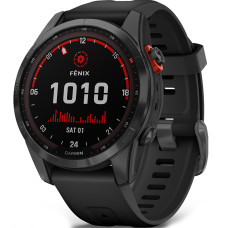 Garmin Fenix 7S Solar Slate Gray with Black Band (010-02539-12/13)