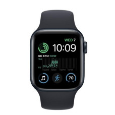 Apple Watch SE 2 GPS + Cellular 40mm Midnight Aluminum Case with Midnight Sport Band (MNPL3/MNTM3/MNTN3)