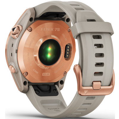 Garmin Fenix 7S Solar Rose Gold with Light Sand Band (010-02539-10/11)