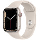 Apple Watch Series 7 GPS + Cellular 45mm S. Aluminum Case w. Starlight S. Band (MKJ83)
