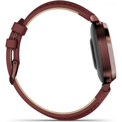 Garmin Lily 2 Classic Dark Bronze with Mulberry Leather Band (010-02839-03/61)