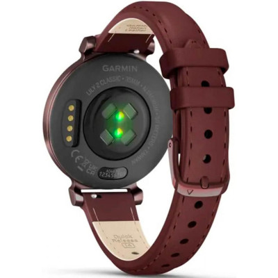 Garmin Lily 2 Classic Dark Bronze with Mulberry Leather Band (010-02839-03/61)