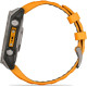 Garmin Fenix 8 47mm AMOLED Sapphire Titanium w. Spark Orange/Graphite Silicone Band (010-02904-10/11)