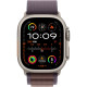 Apple Watch Ultra 2 GPS + Cellular 49mm Titanium Case with Indigo Alpine Loop - Medium (MRET3)