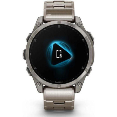 Garmin Fenix 8 47mm AMOLED Sapphire Titanium with Vented Titanium Bracelet (010-02904-40)