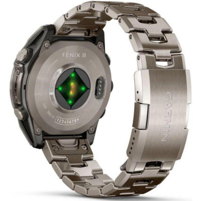 Garmin Fenix 8 47mm AMOLED Sapphire Titanium with Vented Titanium Bracelet (010-02904-40)