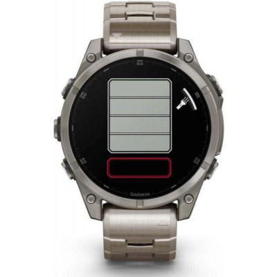 Garmin Fenix 8 47mm AMOLED Sapphire Titanium with Vented Titanium Bracelet (010-02904-40)