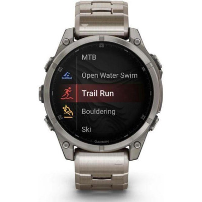 Garmin Fenix 8 47mm AMOLED Sapphire Titanium with Vented Titanium Bracelet (010-02904-40)