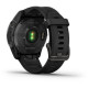 Garmin Fenix 7S Sapphire Solar Carbon G. DLC Titanium w. Black Band (010-02539-24/25)