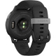 Garmin vivoactive 5 Slate Aluminum Bezel with Black Case and Silicone Band (010-02862-10/50/5A)