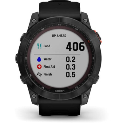 Garmin Fenix 7X Solar Slate Gray with Black Band (010-02541-00/01)
